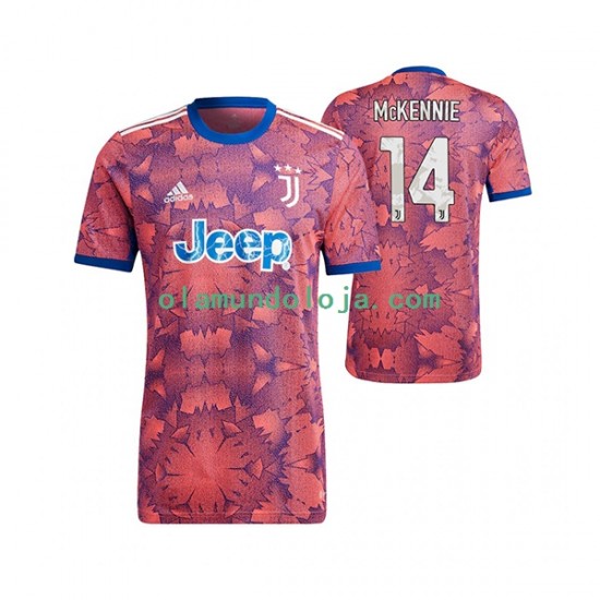 Camisola Juventus Weston McKennie 14 Homem Equipamento Terceiro 2022-2023 Manga Curta